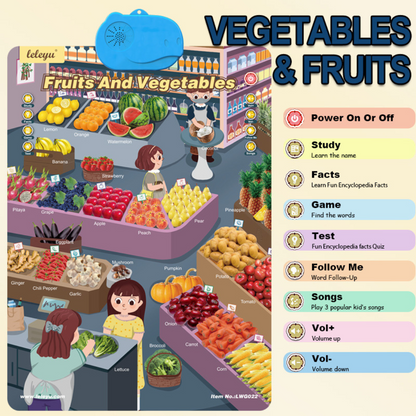 Interactive Kids English Learning Tablet