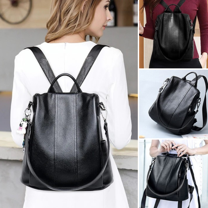 Authentic High Quality Leather Backpack - Luxicro