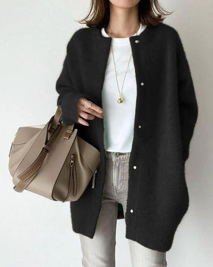 Soft Relaxed Fit Womens Cardigan Sweater