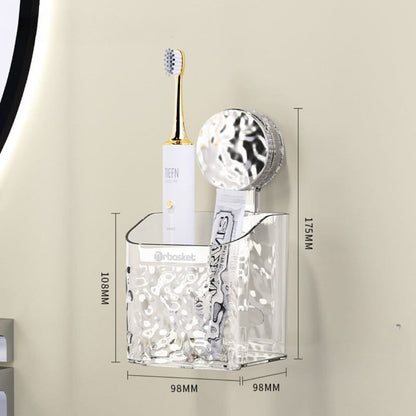Sticky Wall Mounted Bathroom Storage Shelf - Luxicro