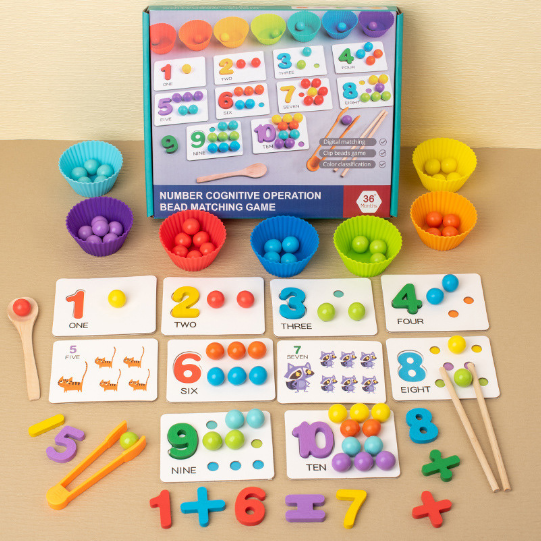 Fun Educational Number Sorting Ball Set