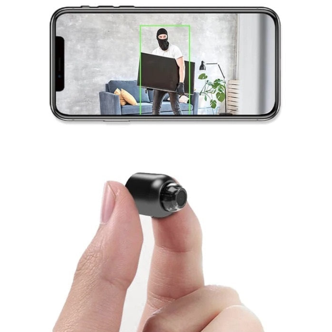 Compact WiFi Spy Camera | Small Home Security Cam