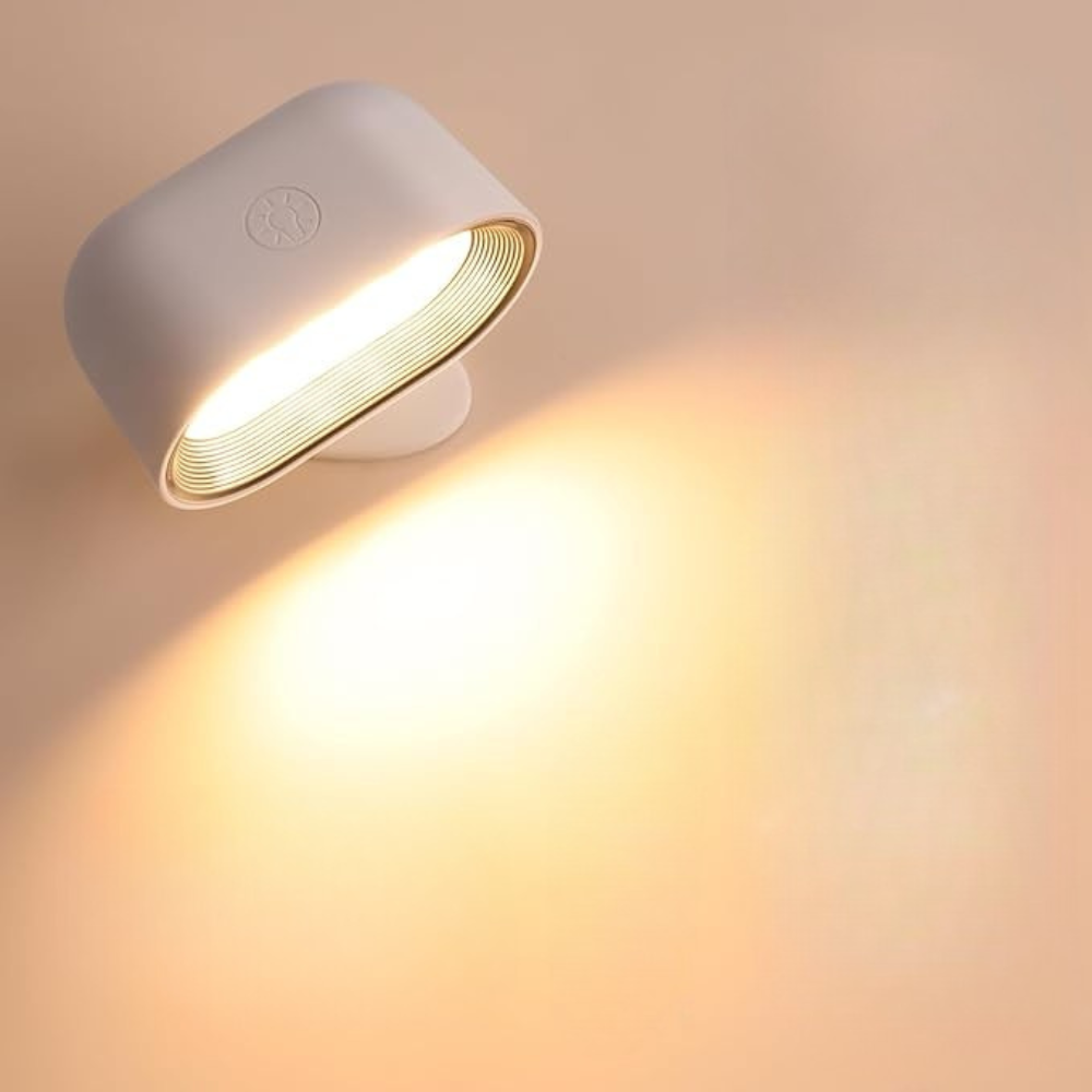 Smart LED Wall Lamp with Remote - Dimmable Color Light