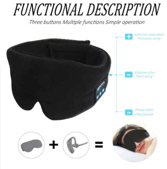 Comfortable Sleep Bluetooth Headband