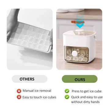 Simple Quick Release Ice Cube Tray