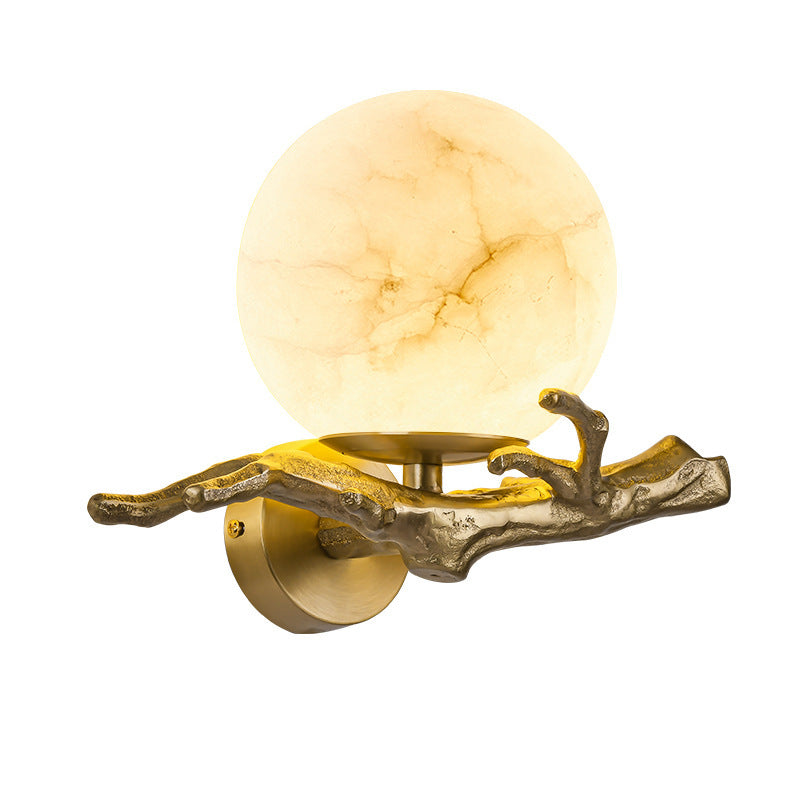 Luxury Marble Effect Wall Light