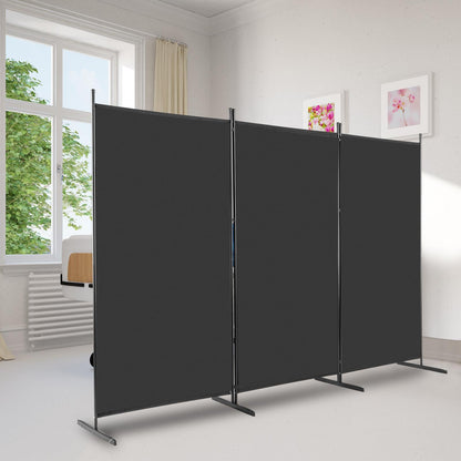 Portable Collapsible Office Room Divider Privacy Screen - Luxicro