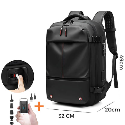 Compact Travel Backpack with Vacuum Compression System