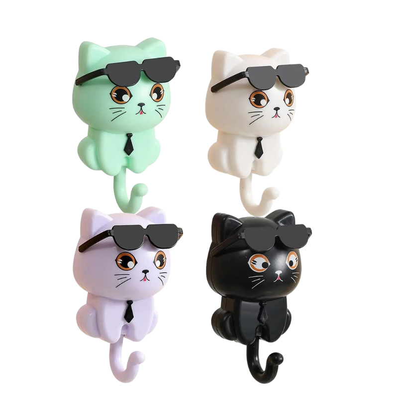 Cute Cat Hanging Hooks - Luxicro