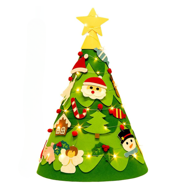 Fun DIY Christmas Tree Kit for Kids - Luxicro