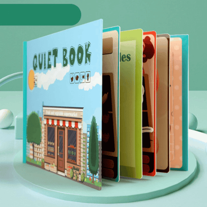 Educational Silent Activity Book for Children