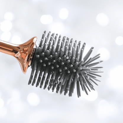 Premium Flexible Toilet Brush with Storage Holder