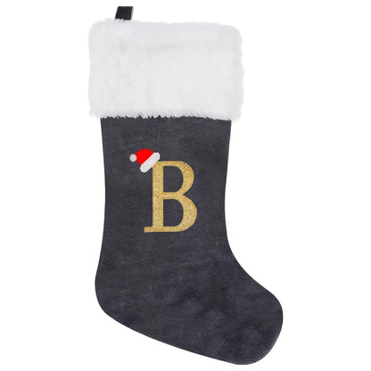 Custom Velvet Christmas Stocking Holder