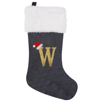 Custom Velvet Christmas Stocking Holder
