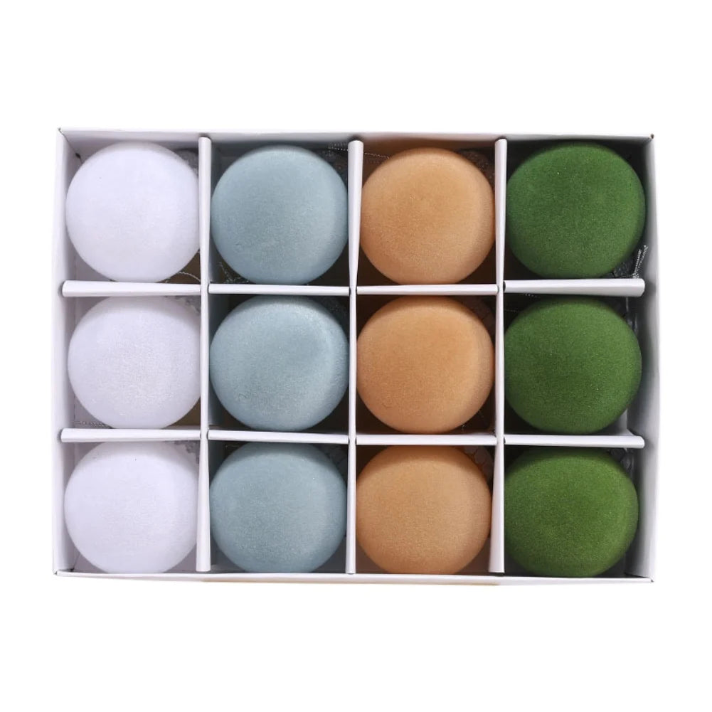Luxurious Christmas Ornaments | Soft Decorative Balls - Luxicro