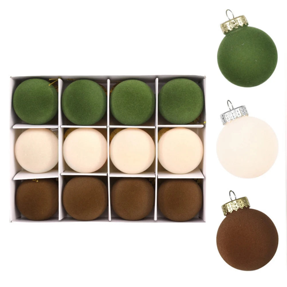 Luxurious Christmas Ornaments | Soft Decorative Balls