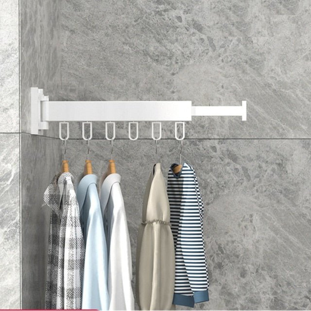 Compact Foldable Indoor Clothes Drying Rack