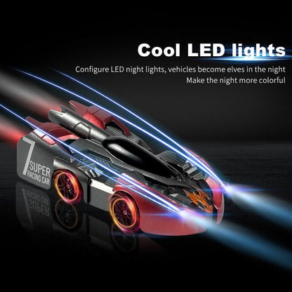 Remote Control Stunt Car with Wall Climbing Action