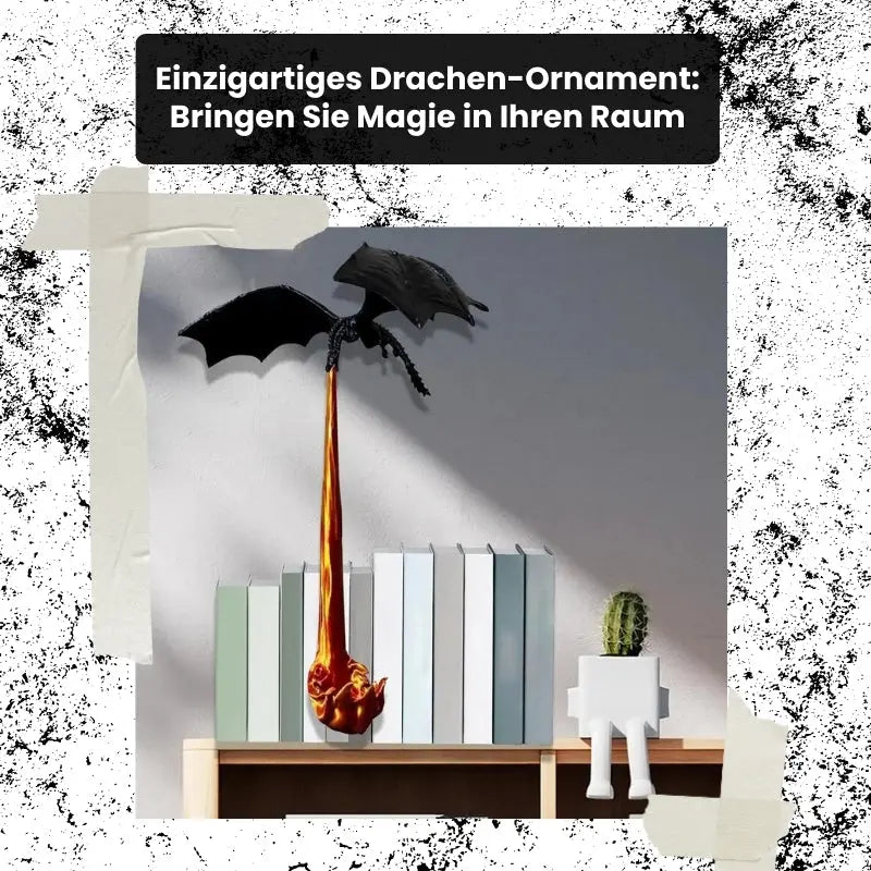 Fantasy Dragon Decorative Book Ends