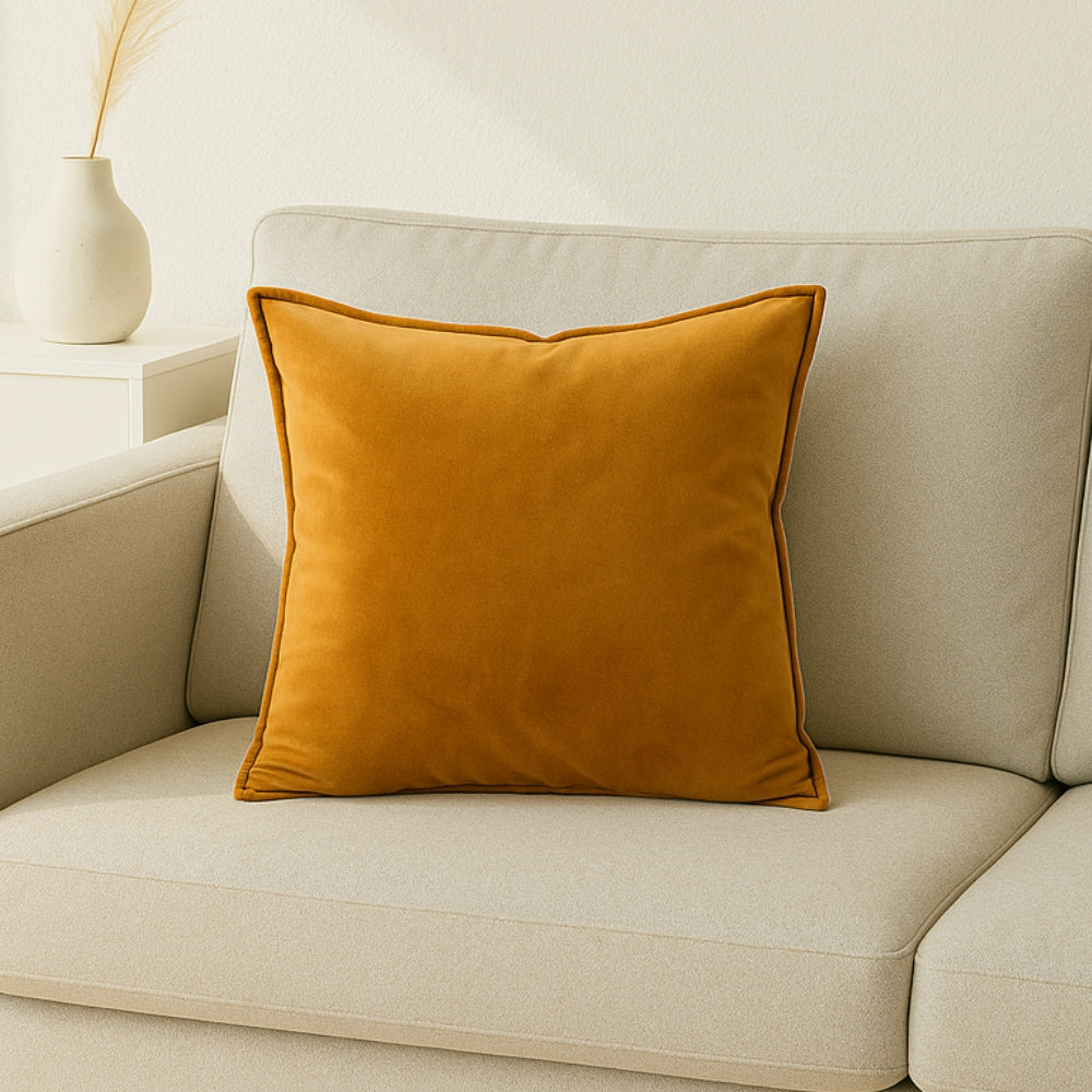 Scandinavian Fake Leather Pillow Cover - Luxicro
