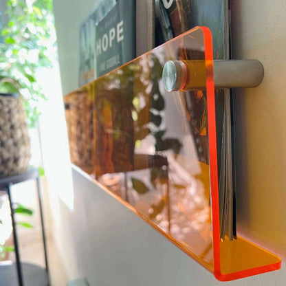 Stylish Wall Mount Magazine Holder