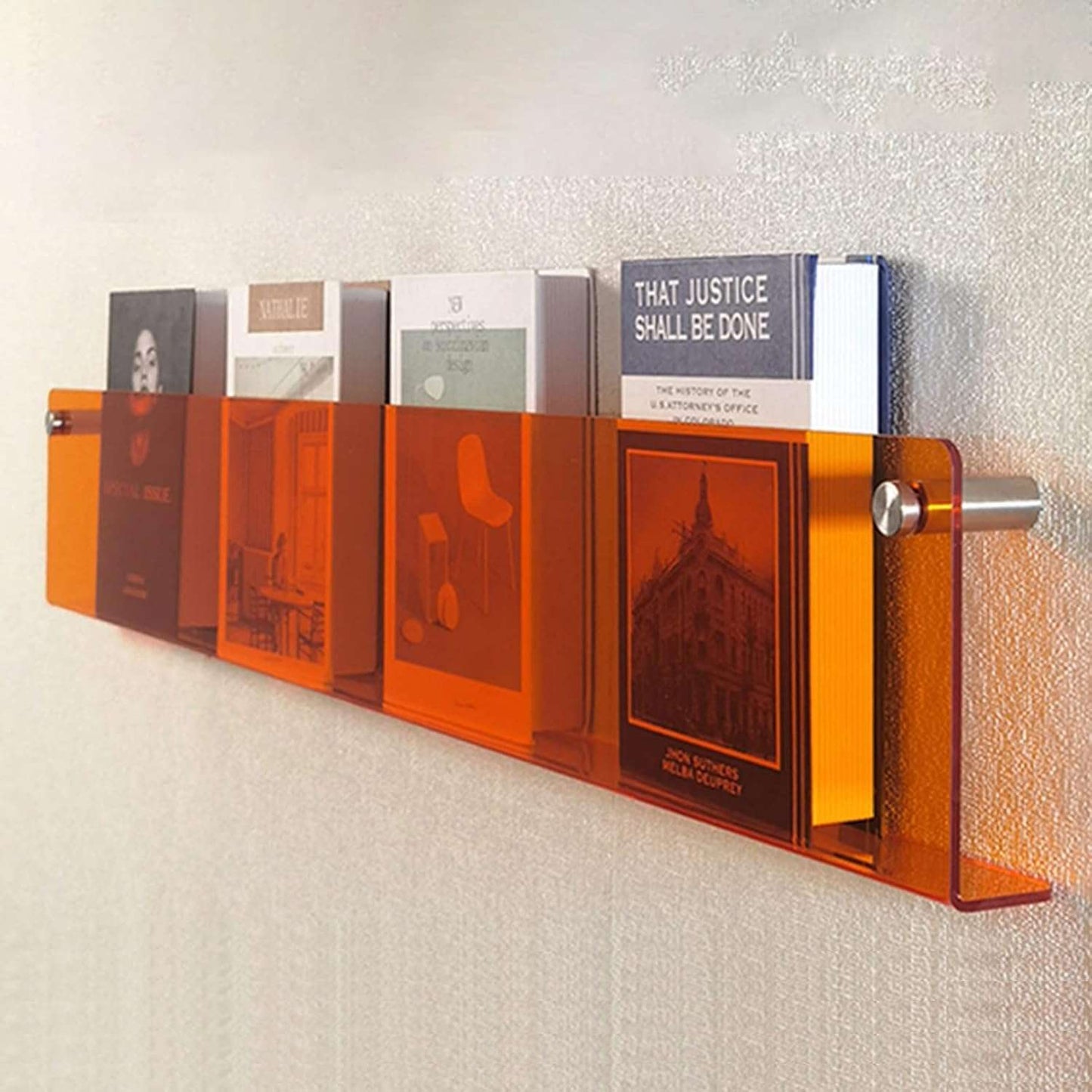 Stylish Wall Mount Magazine Holder
