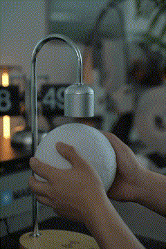 Floating Glow Moon Lamp Wireless Charger