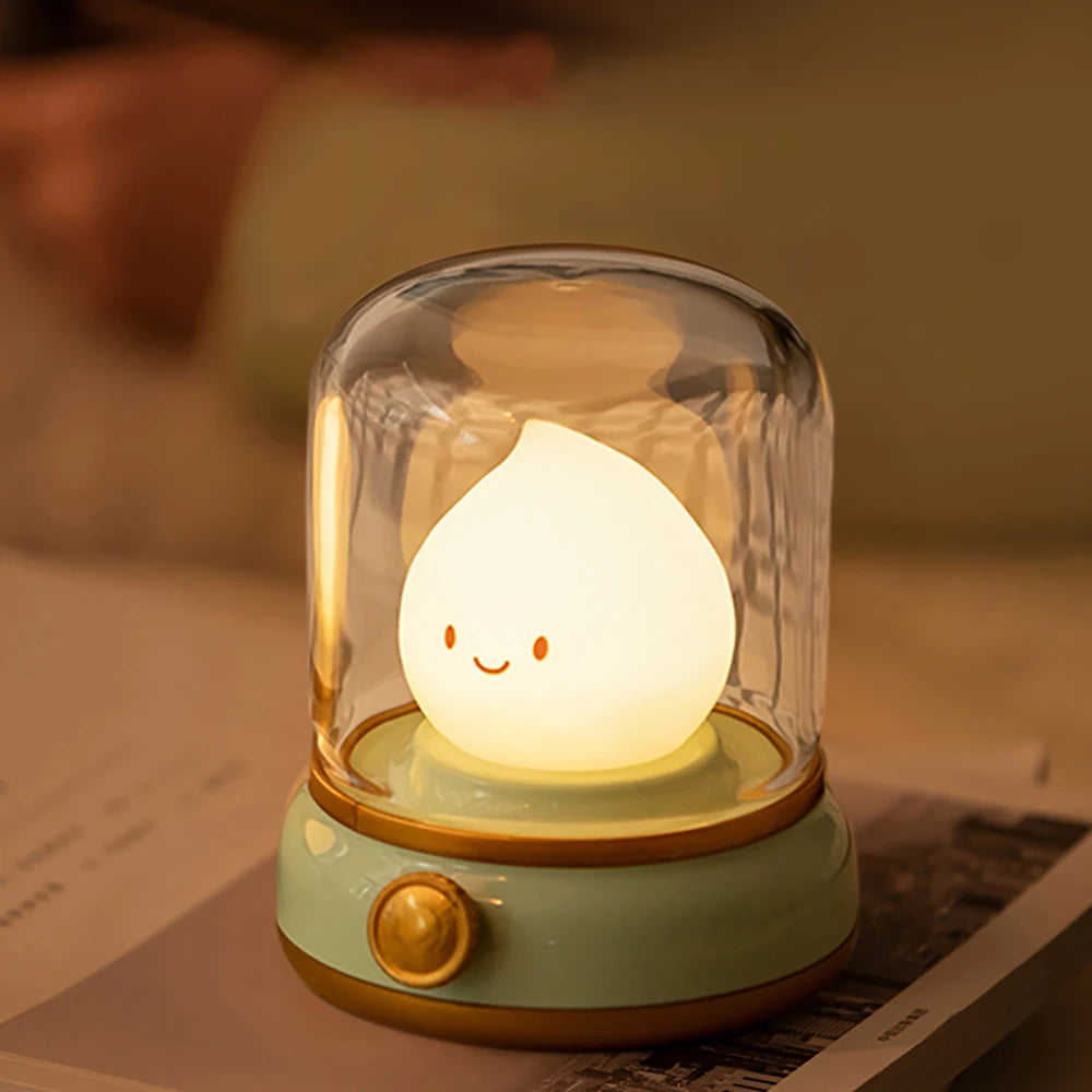 Classic Plug in Night Lamp with Adjustable Brightness