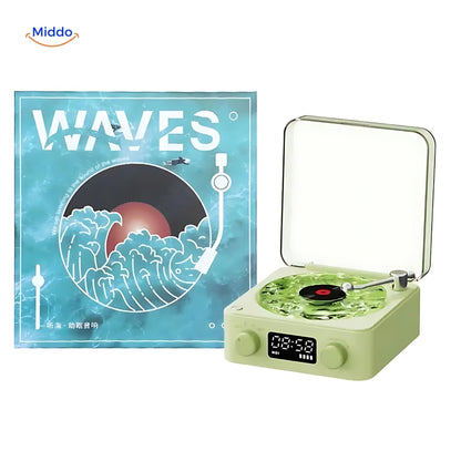 Portable Retro Record Player System