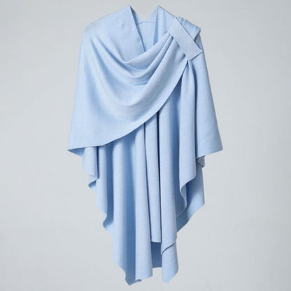 Rainproof Reversible Travel Cape Coat