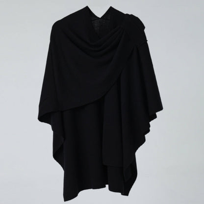 Rainproof Reversible Travel Cape Coat