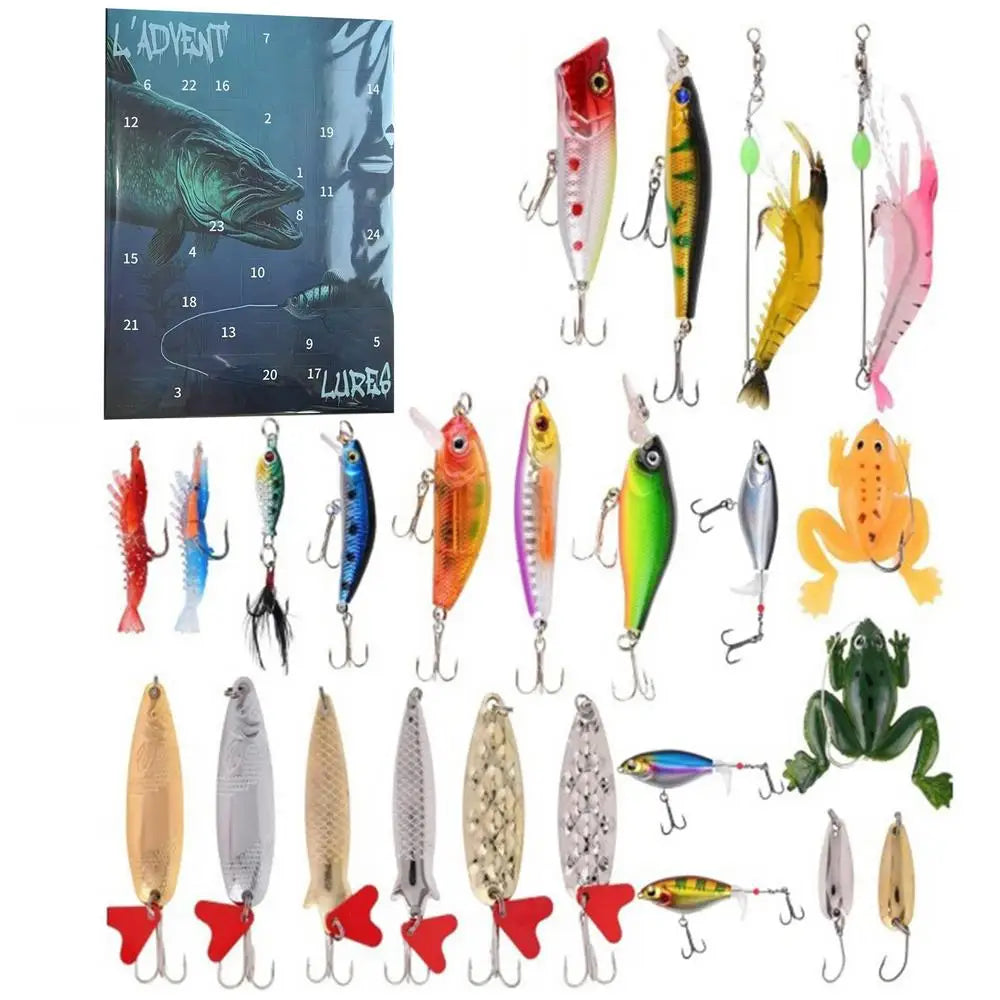 Colorful Countdown Advent Calendar Toy - Luxicro