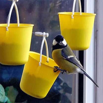 Colorful Ferris Wheel Bird Feeder Station