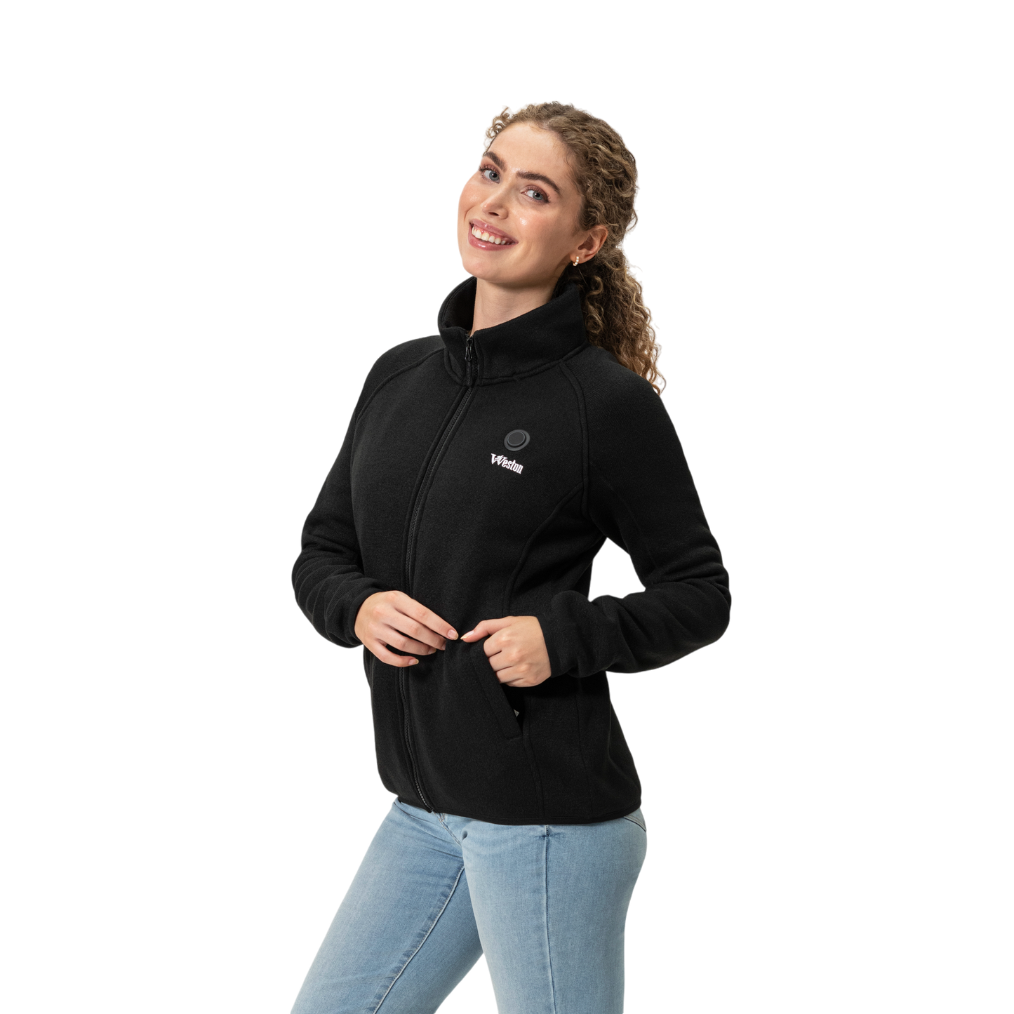 Warm Fleece Coat for Women | Soft Rechargeable Jacket