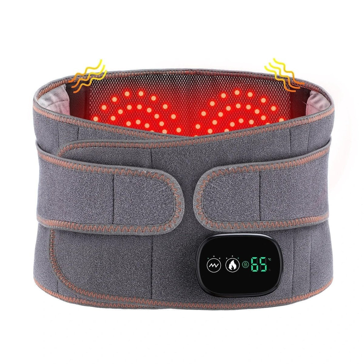Warm Heated Waist Belt with LED Light - Luxicro