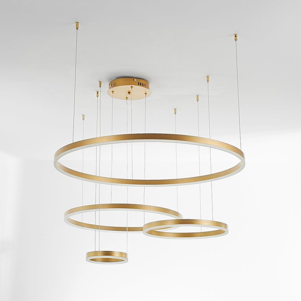 Luxury Black Gold Pendant Lighting Fixture