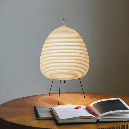 Rustic Wooden Desk Table Light