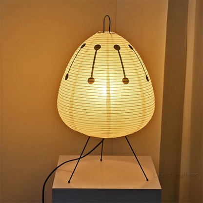 Rustic Wooden Desk Table Light
