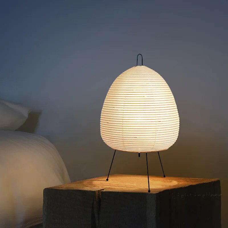 Elegant Handcrafted Wooden Table Lamp