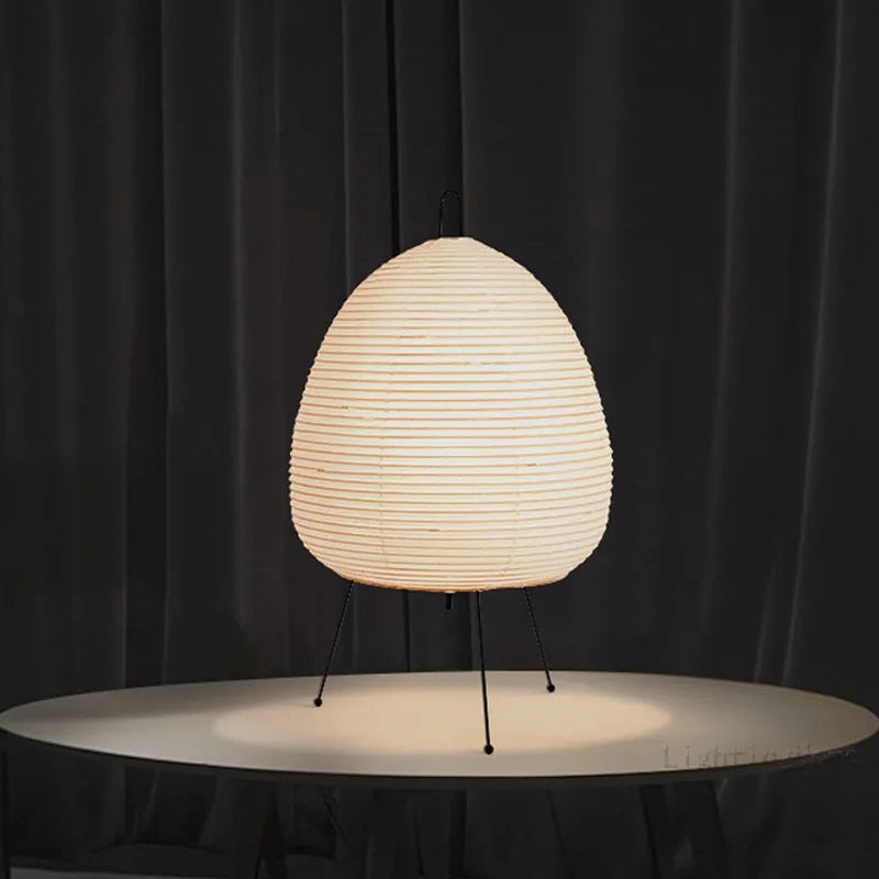 Elegant Handcrafted Wooden Table Lamp