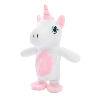 Cute Talking Walking Unicorn Plush Toy - Luxicro