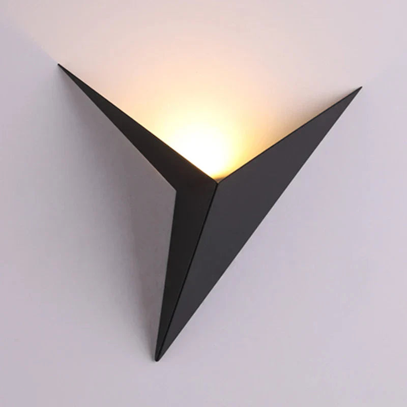 Contemporary Triangle Wall Lamp