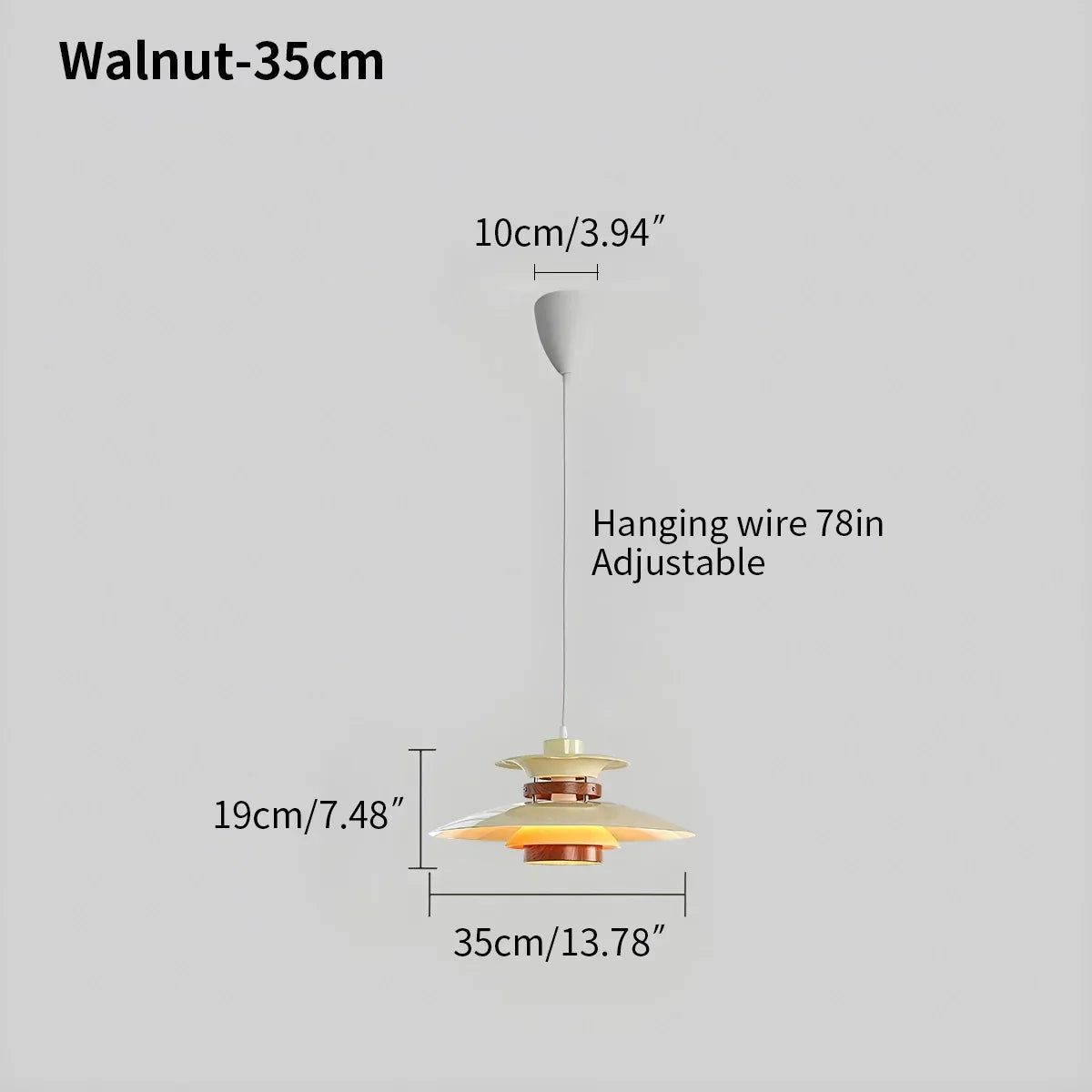 Stylish UFO Hanging Light for Kitchen Dining