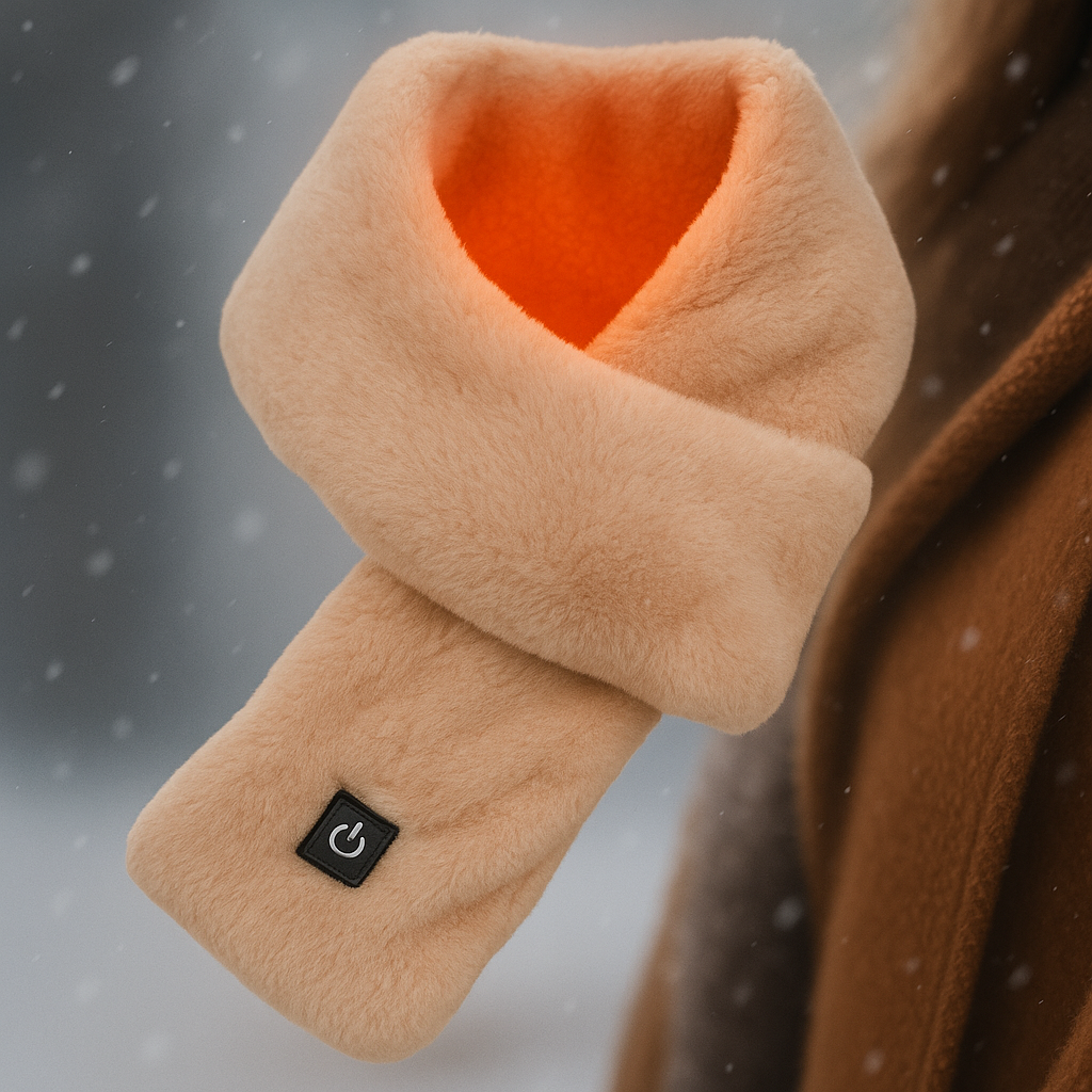 Cozy Thermal Scarf, Warm Fleece Neck Wrap