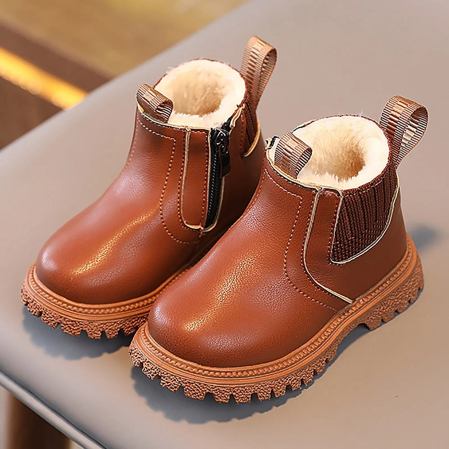 Warm Childrens Snow Boots - Waterproof Insulated Shoes
