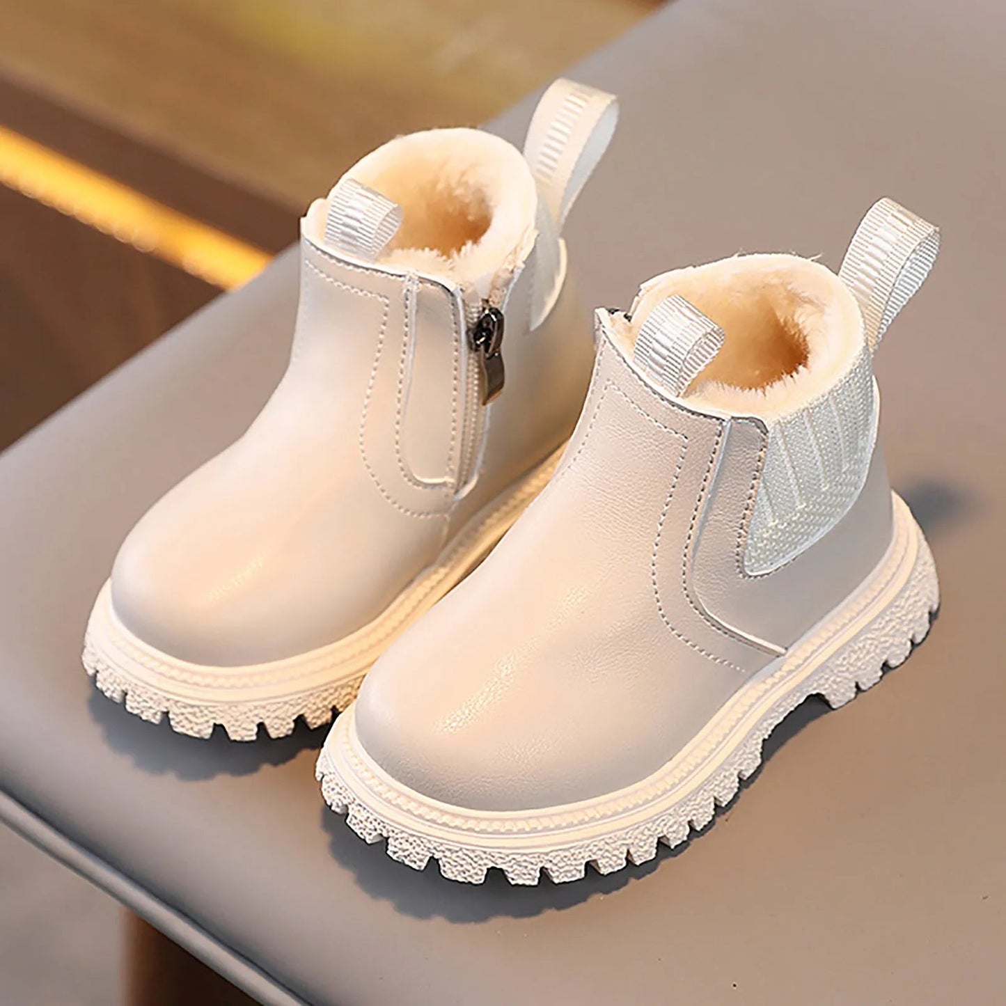 Cozy Kids Waterproof Ankle Boots