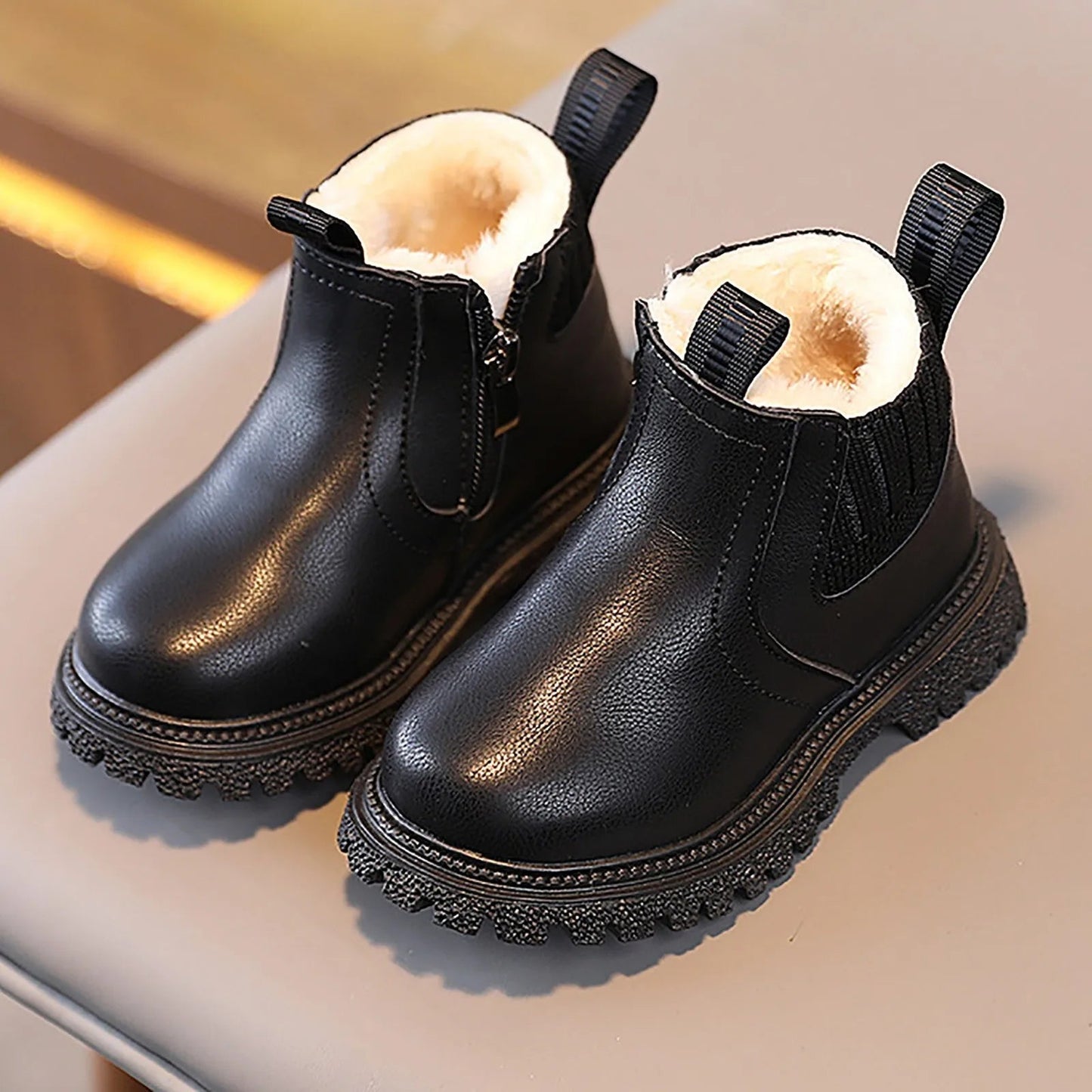 Warm Childrens Snow Boots - Waterproof Insulated Shoes