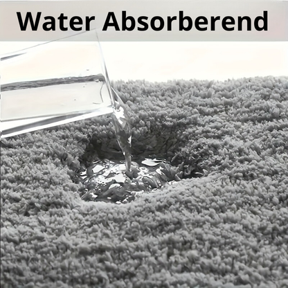 Plush Absorbent Bathroom Mat