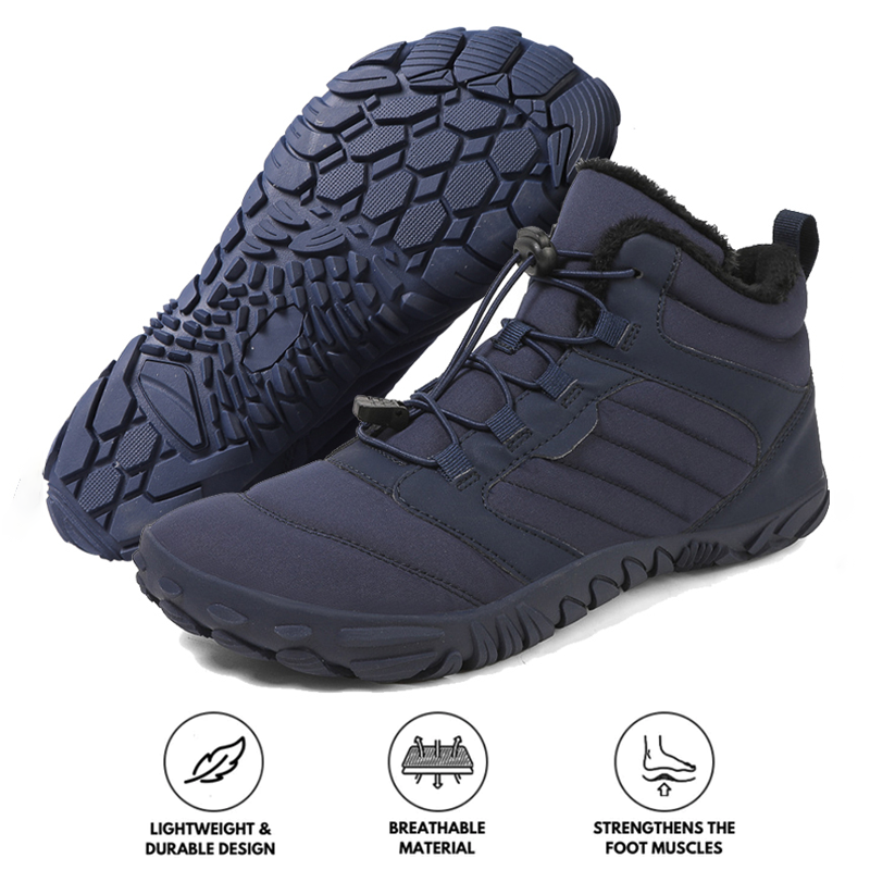Warm Insulated Unisex Snow Boots - Waterproof and Comfortable - Luxicro