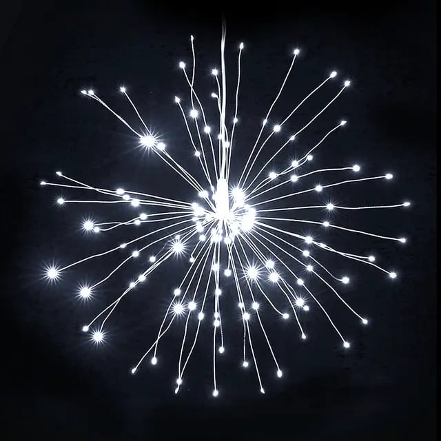 Outdoor Solar Powered Fairy String Lights with Timer - Luxicro